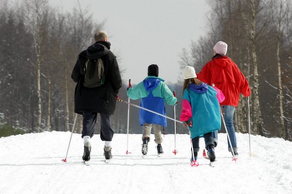 ski de fond/ski fond